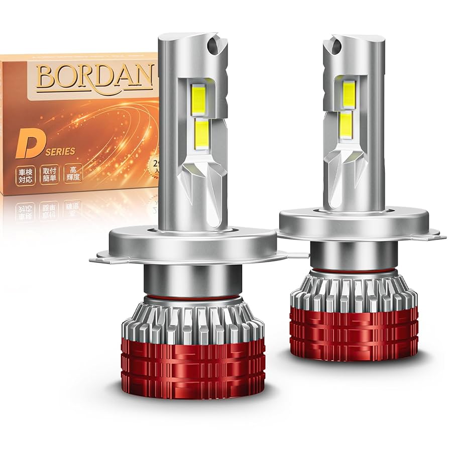最新　ウルトラ極光LED ヘッドライト　H4 hi/lo 45000lm 超爆光 Amazon | BORDAN H4 LED ヘッドライト 爆光 車検対応 Hi/Lo